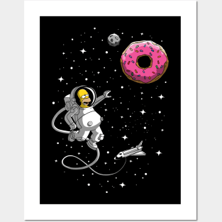 houston we have a... donut Posters and Art